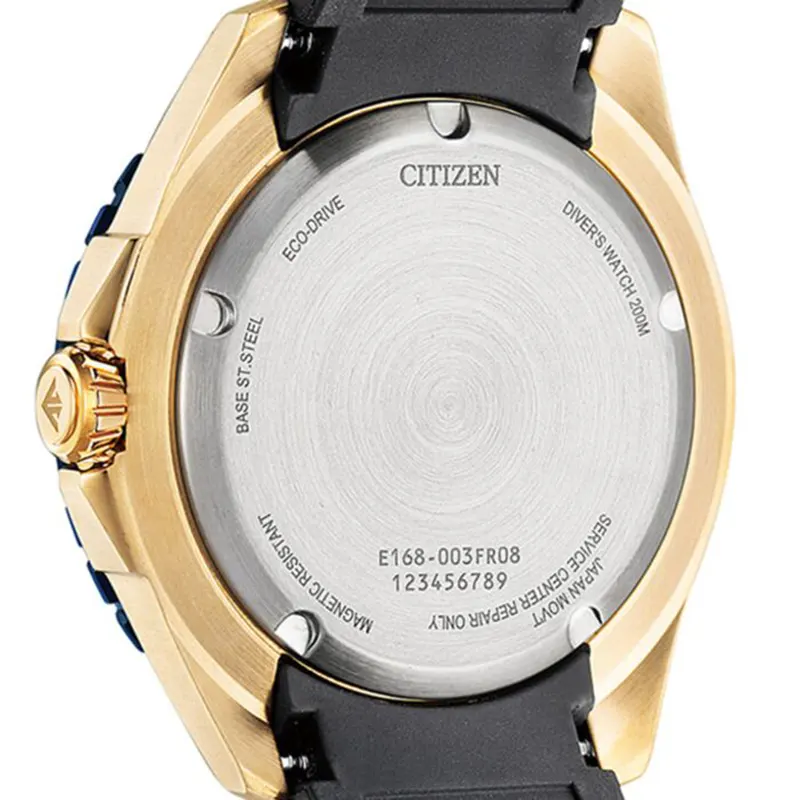 Citizen Promaster Diver Eco-Drive Blue Dial Men's Watch- BN0196-01L